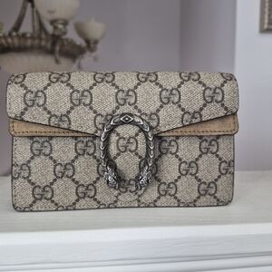 Gucci Super Mini Dionysus GG Supreme Canvas Bag